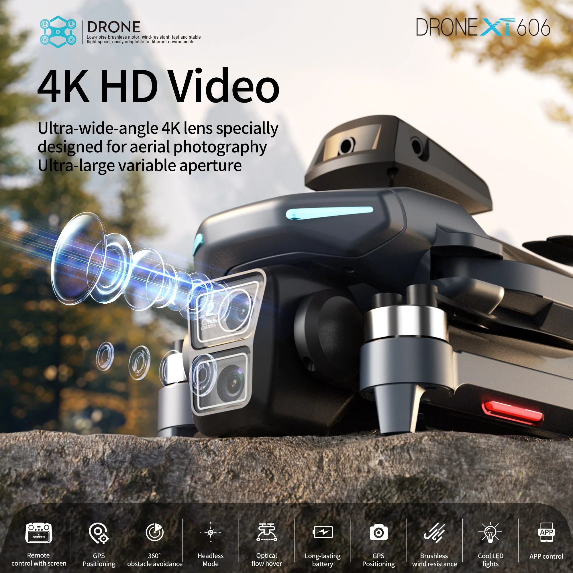 Drone Original XT606 Profissio - Drone Multispectral avaliação e preço