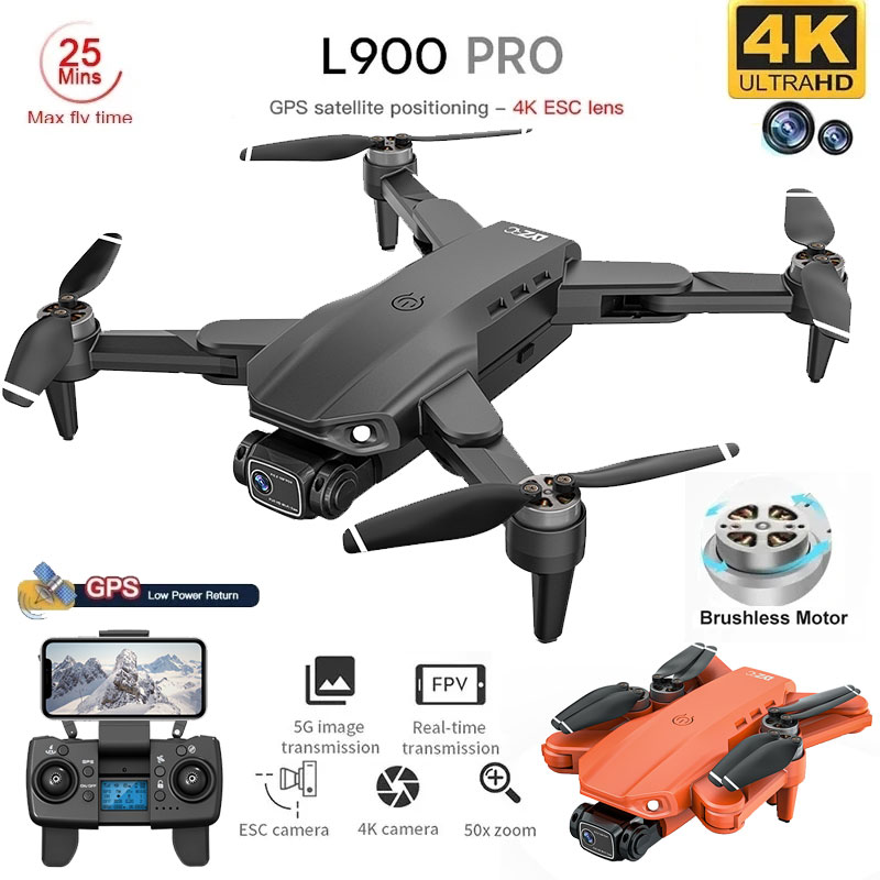 L900 pro gps drone 4k profissi - Drone Mapping avaliação e preço
