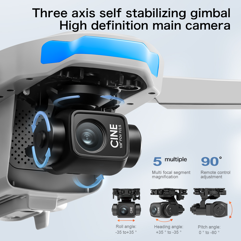 S-X1 MAX GPS Drone com Gimbal  - Drone Multispectral avaliação e preço