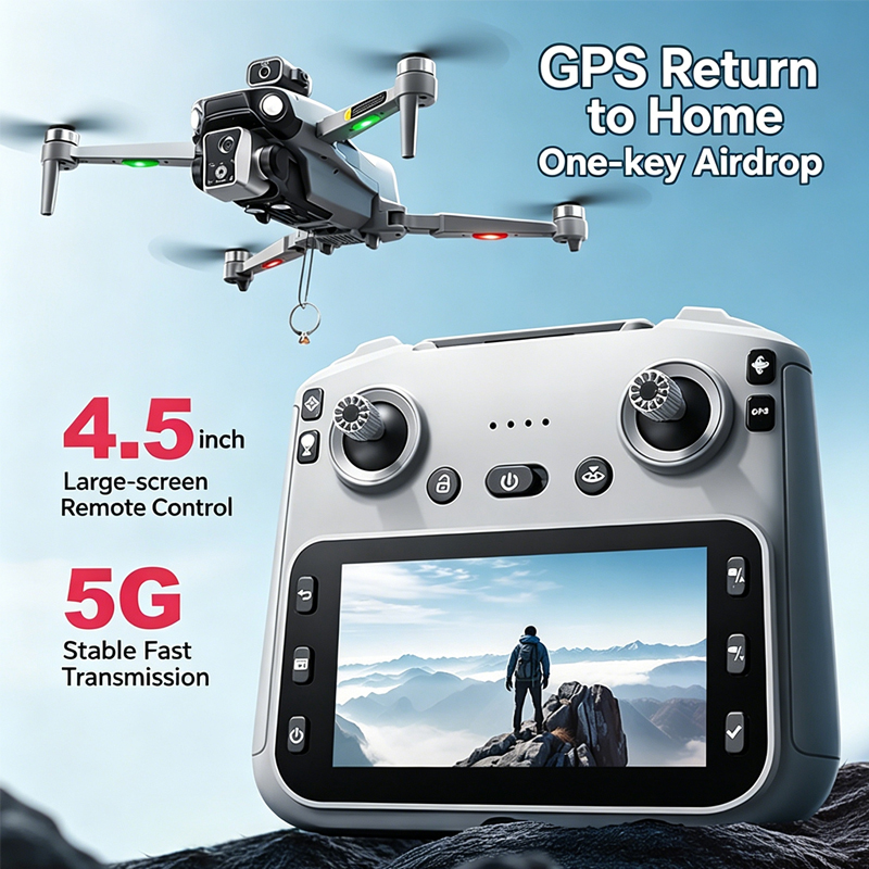 Drone GPS K19 MAX com Câmera P - Drone Multispectral avaliação e preço