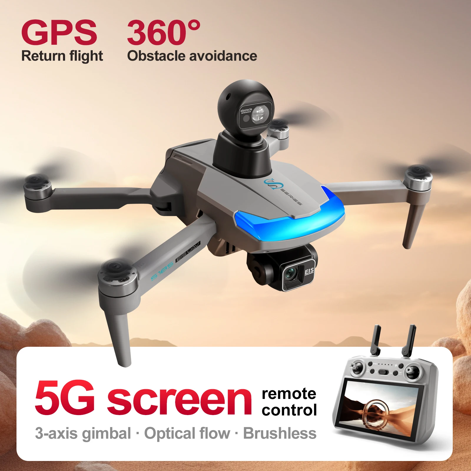 S185 drone profissional 2.7k h - Drone Multispectral avaliação e preço