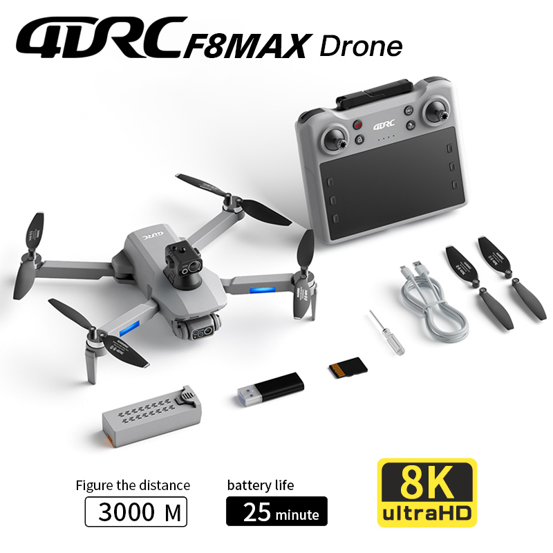 F8 max gps drone profissional  - Drone Mapping avaliação e preço